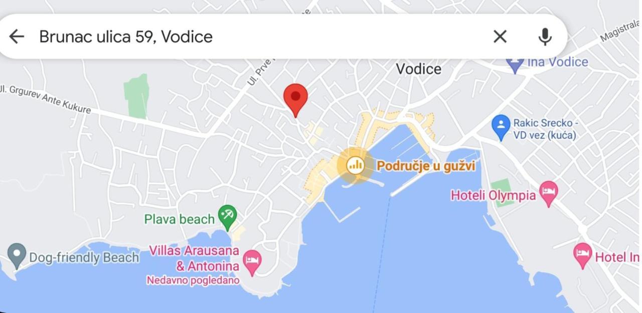 Perlica Villa Водице Екстериор снимка